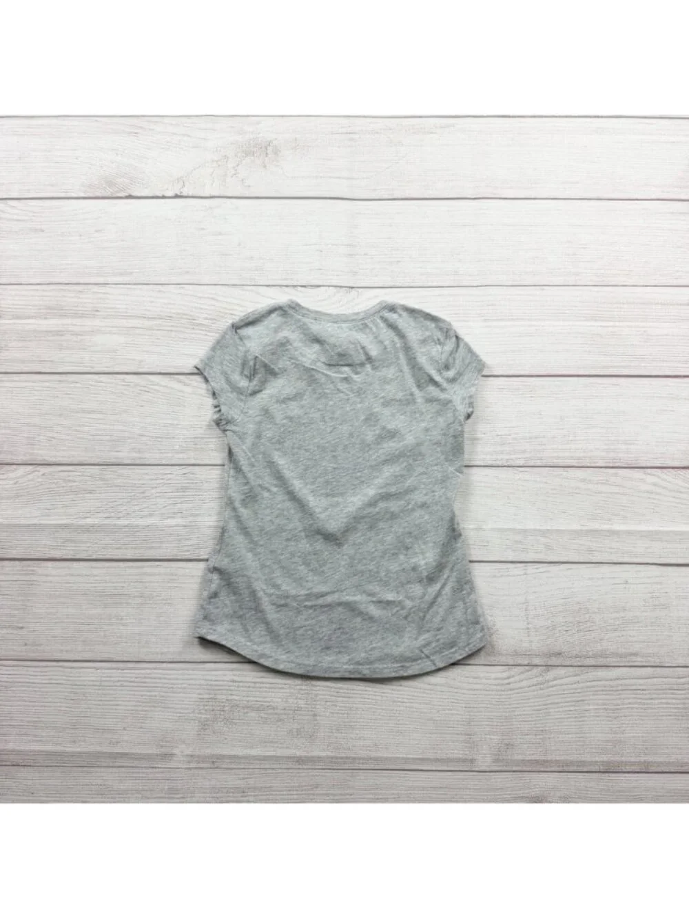 justice Trust In Your Magic Girls Graphic T-Shirt Gray Short Sleeve 6